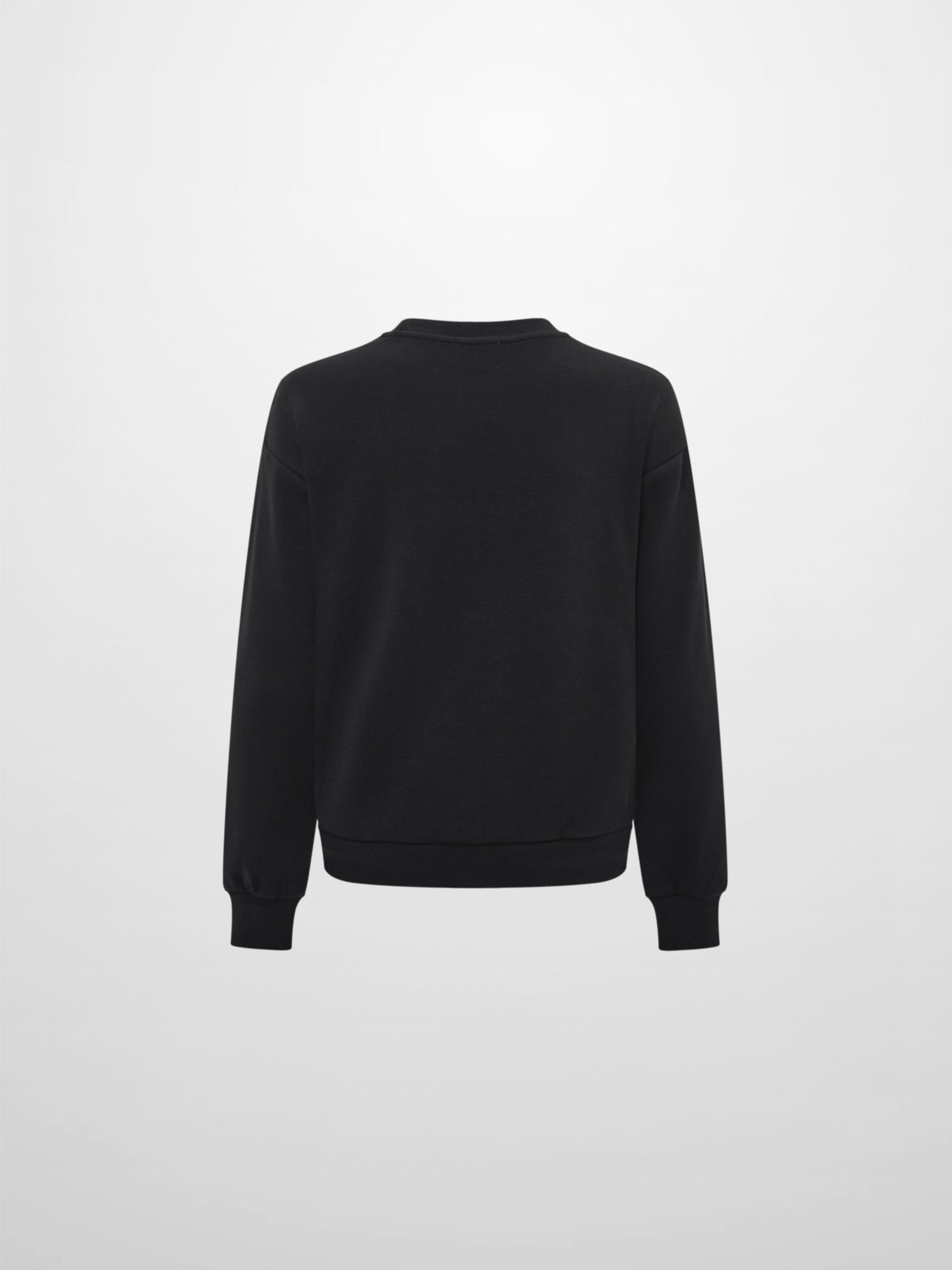 Embroidered Logo Sweatshirt - Black