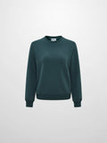 Embroidered Logo Sweatshirt - Teal
