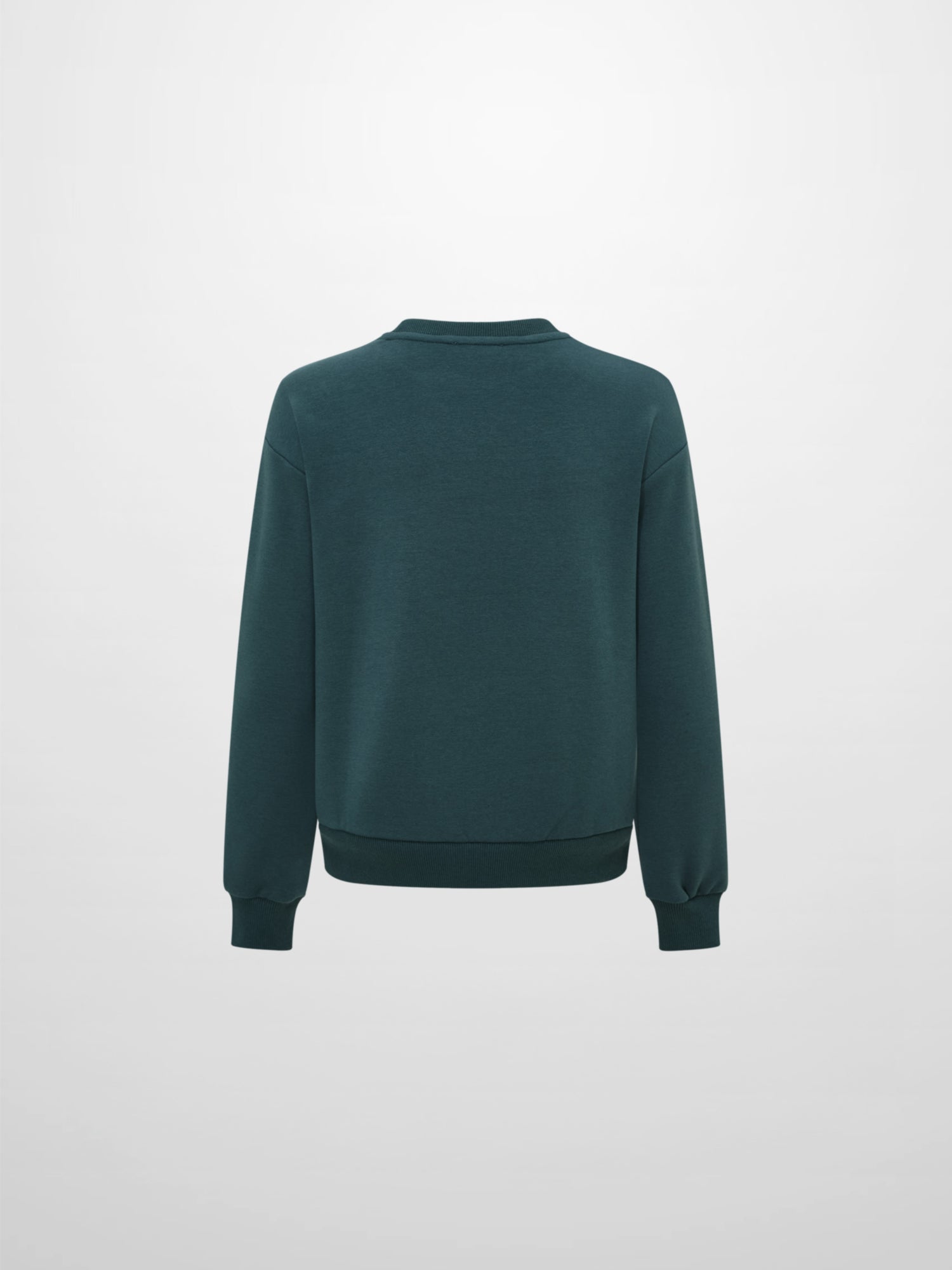 Embroidered Logo Sweatshirt - Teal