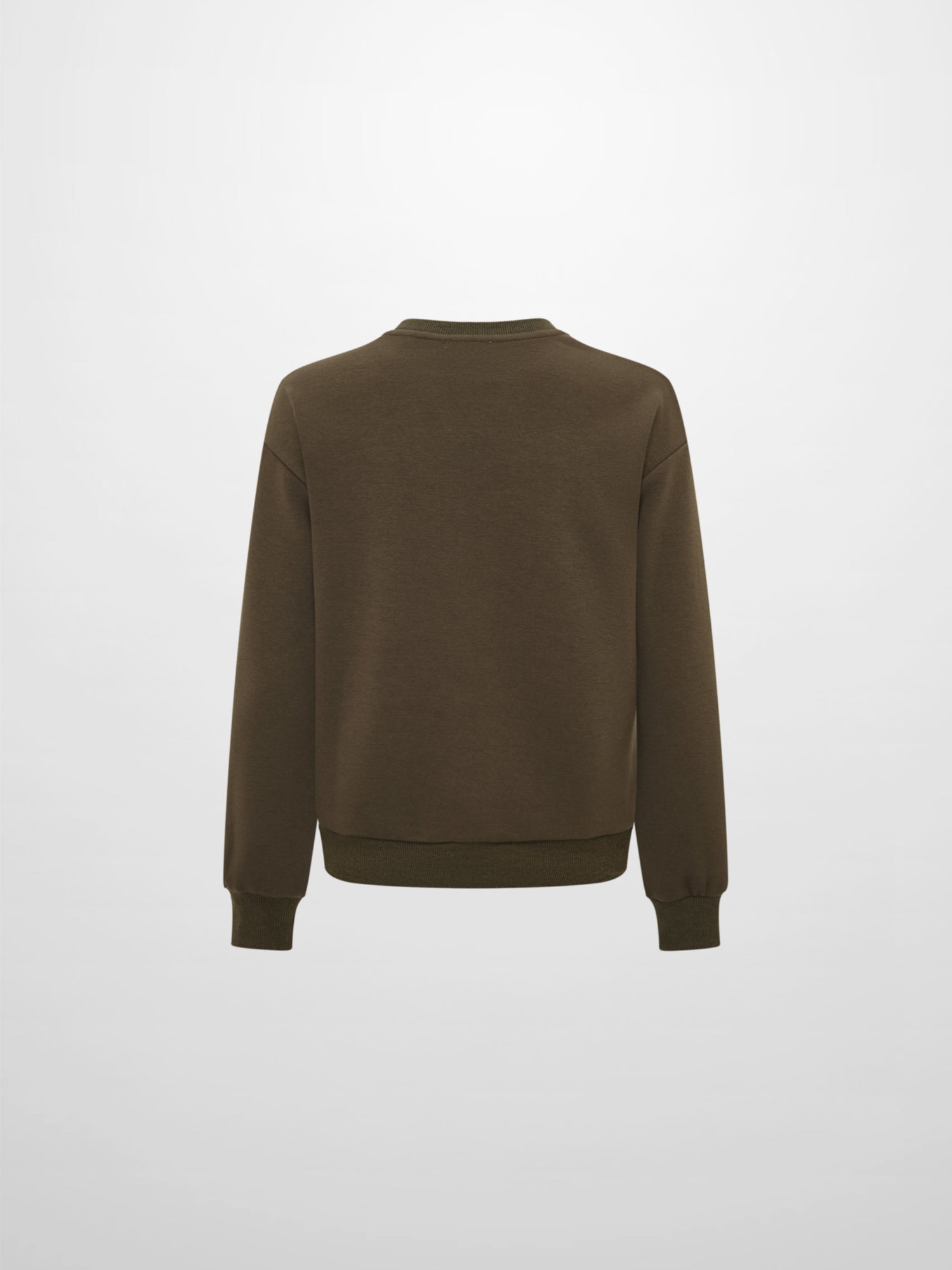 Embroidered Logo Sweatshirt - Olive
