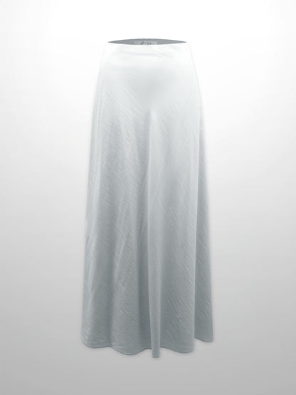 Crinkle Skirt 37"-Grey