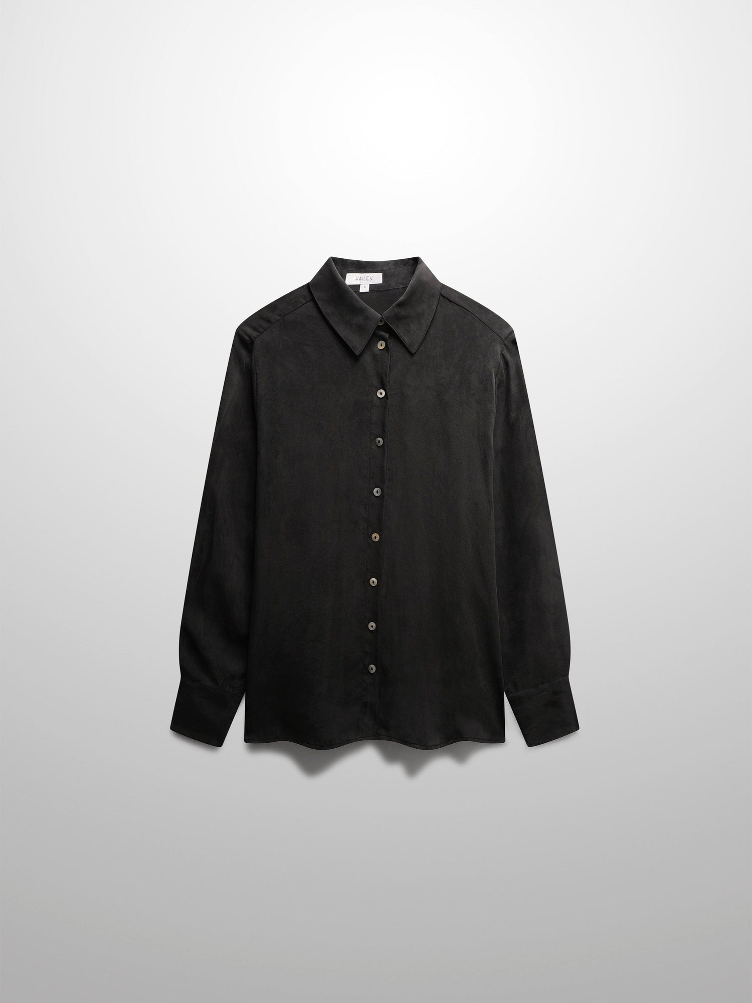 Cupro Blouse-Black