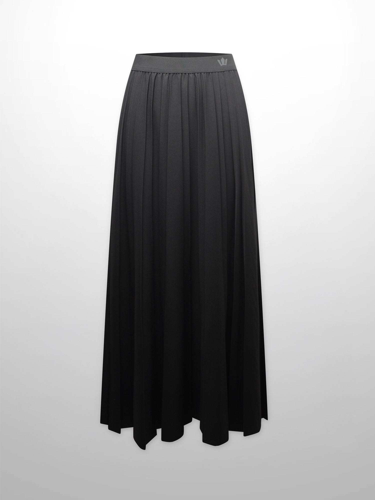 PLEATED SKIRT 37&quot;-BLACK