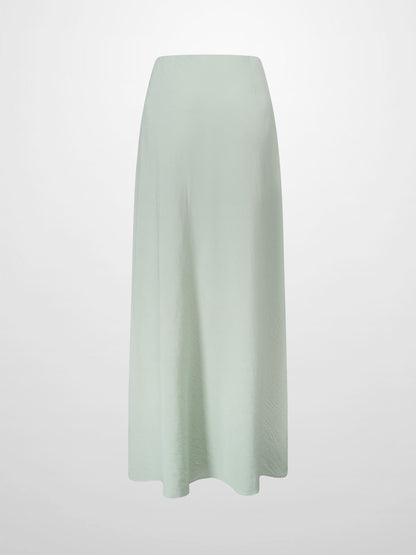 Crinkle Skirt 37"-Mint Green