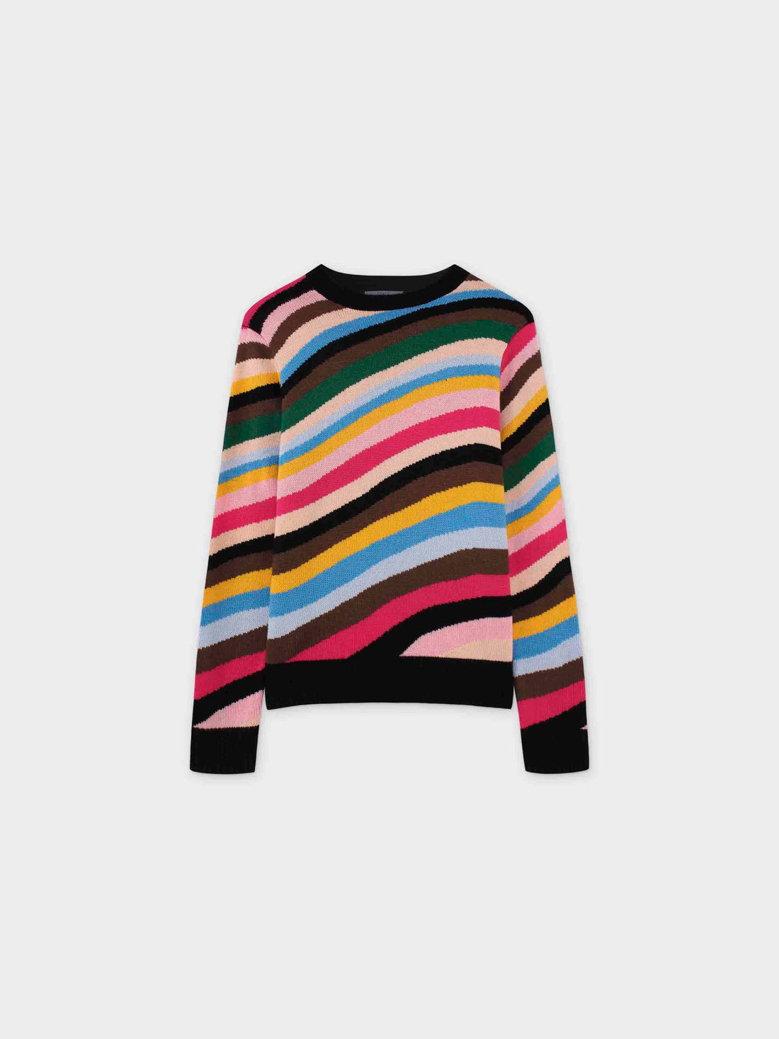 Rainbow Stripe Sweater-Multi