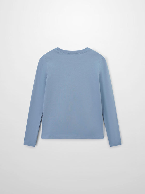 CLASSIC TEE LONG SLEEVE-POWDER BLUE