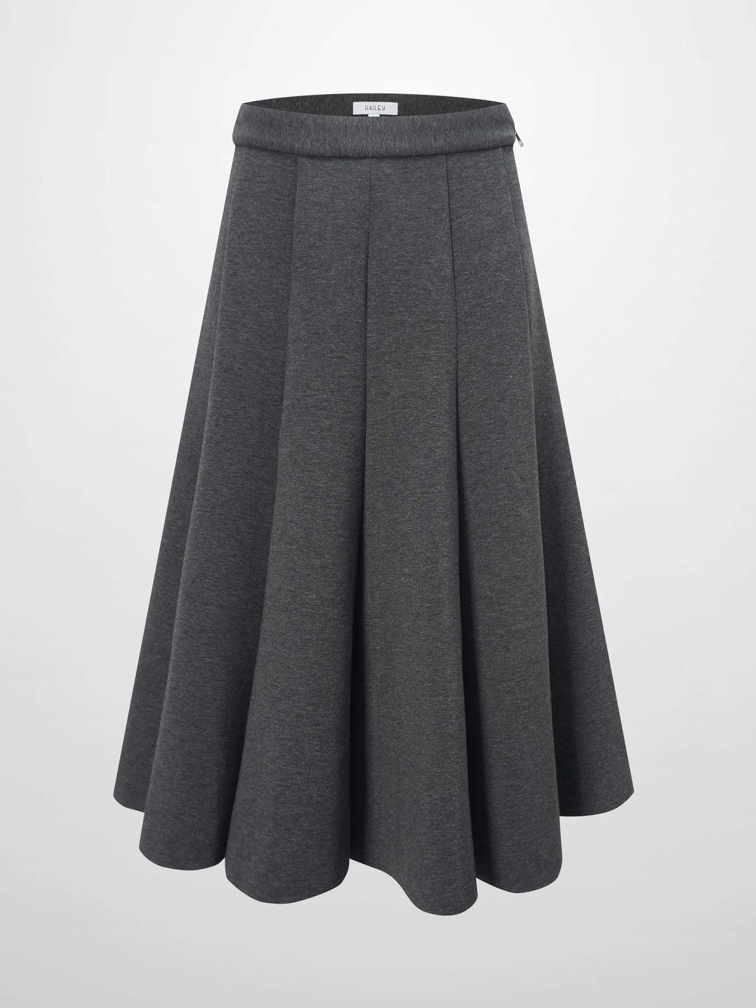 Short Flare Skirt 26&quot;-Grey