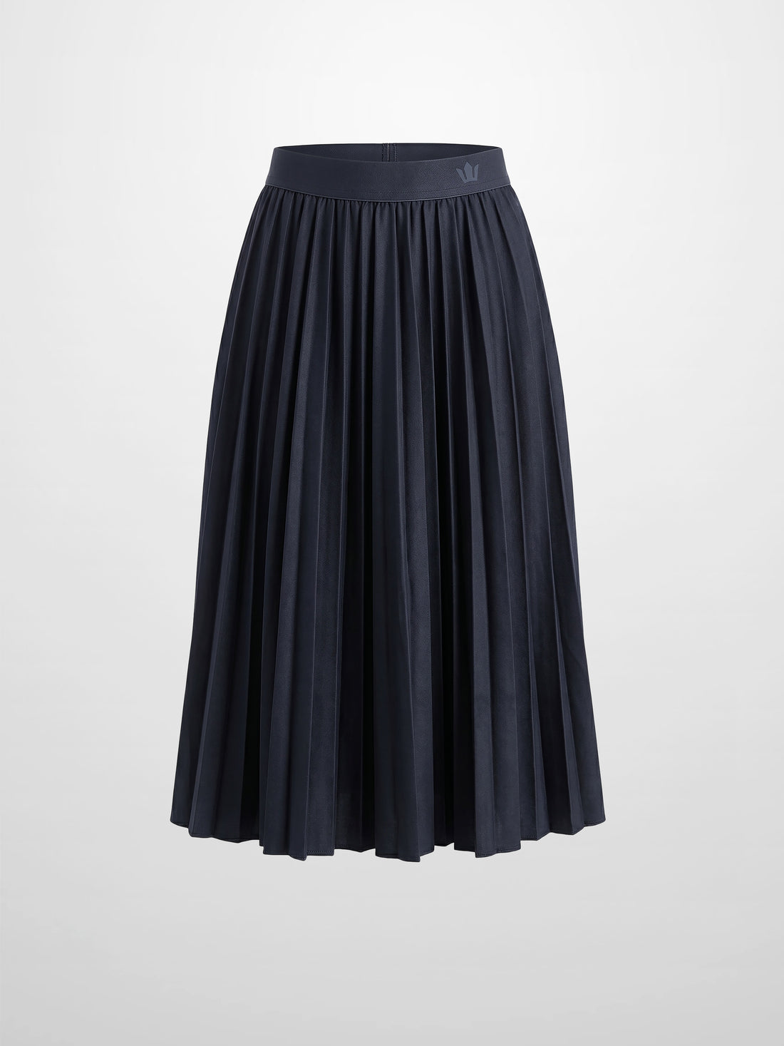 PLEATED SKIRT 27"-NAVY