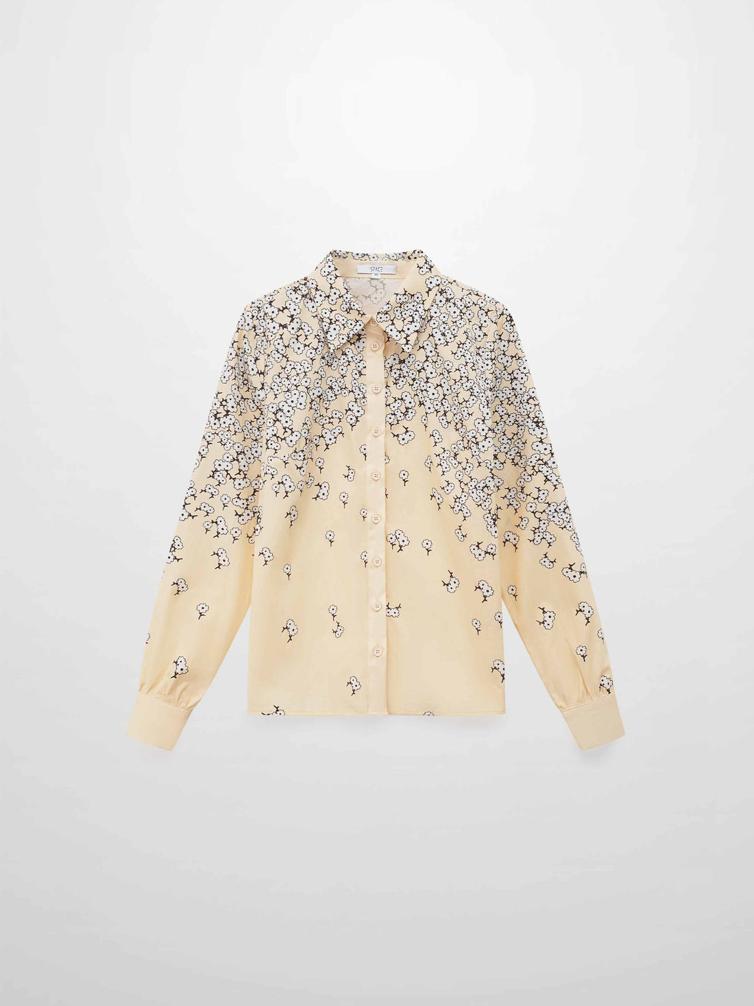 Ombre Flower Blouse-Peach