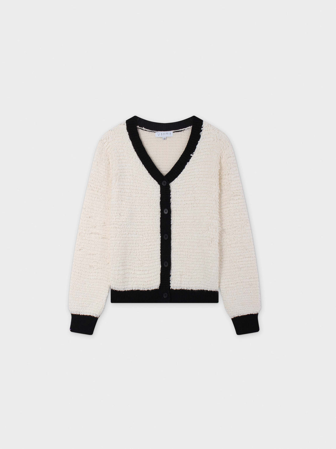 Shag Cardigan-Cream