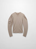 Princess Stitched High V top-Mauve