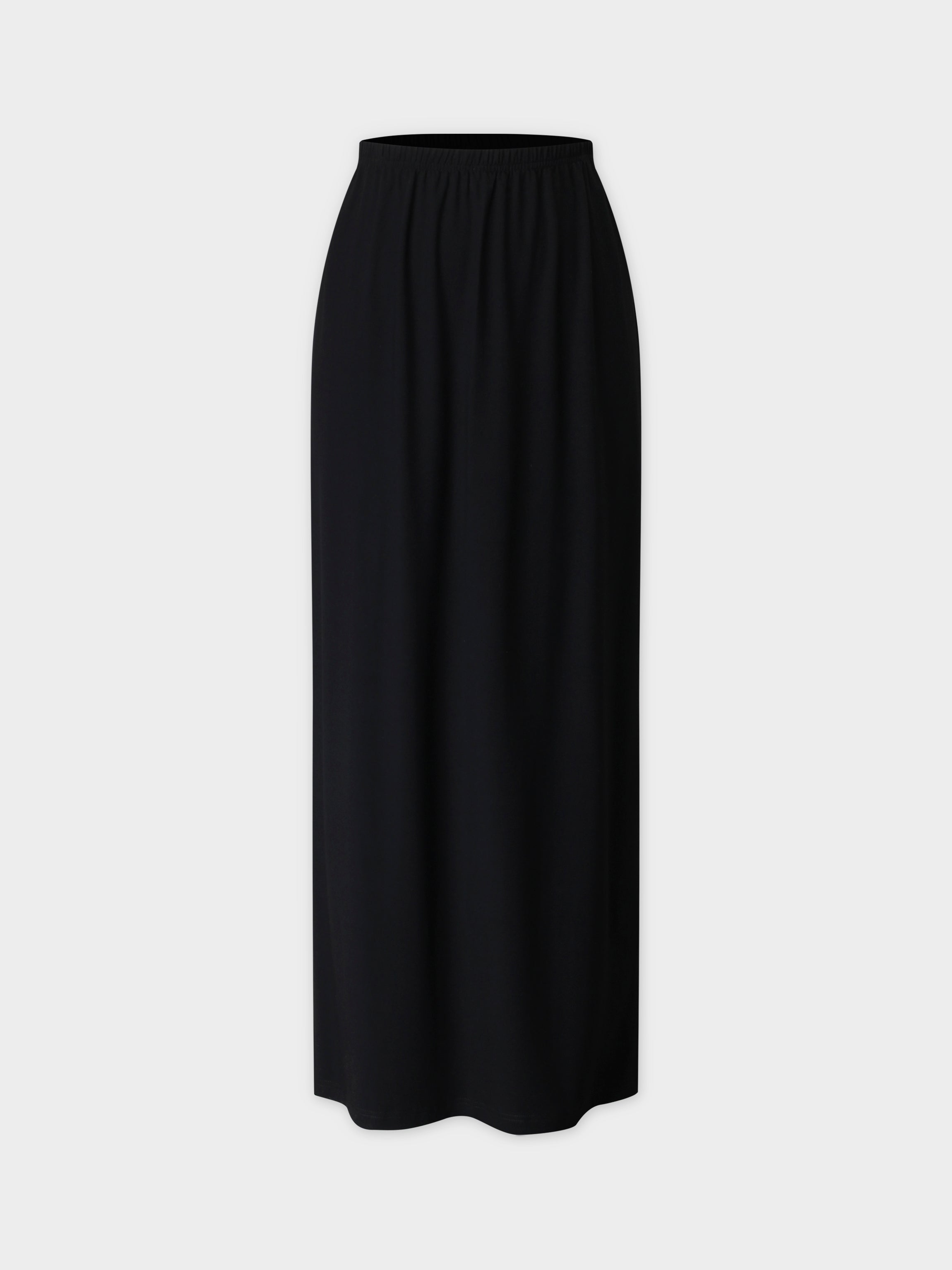 Maxi Stretch Skirt-Black