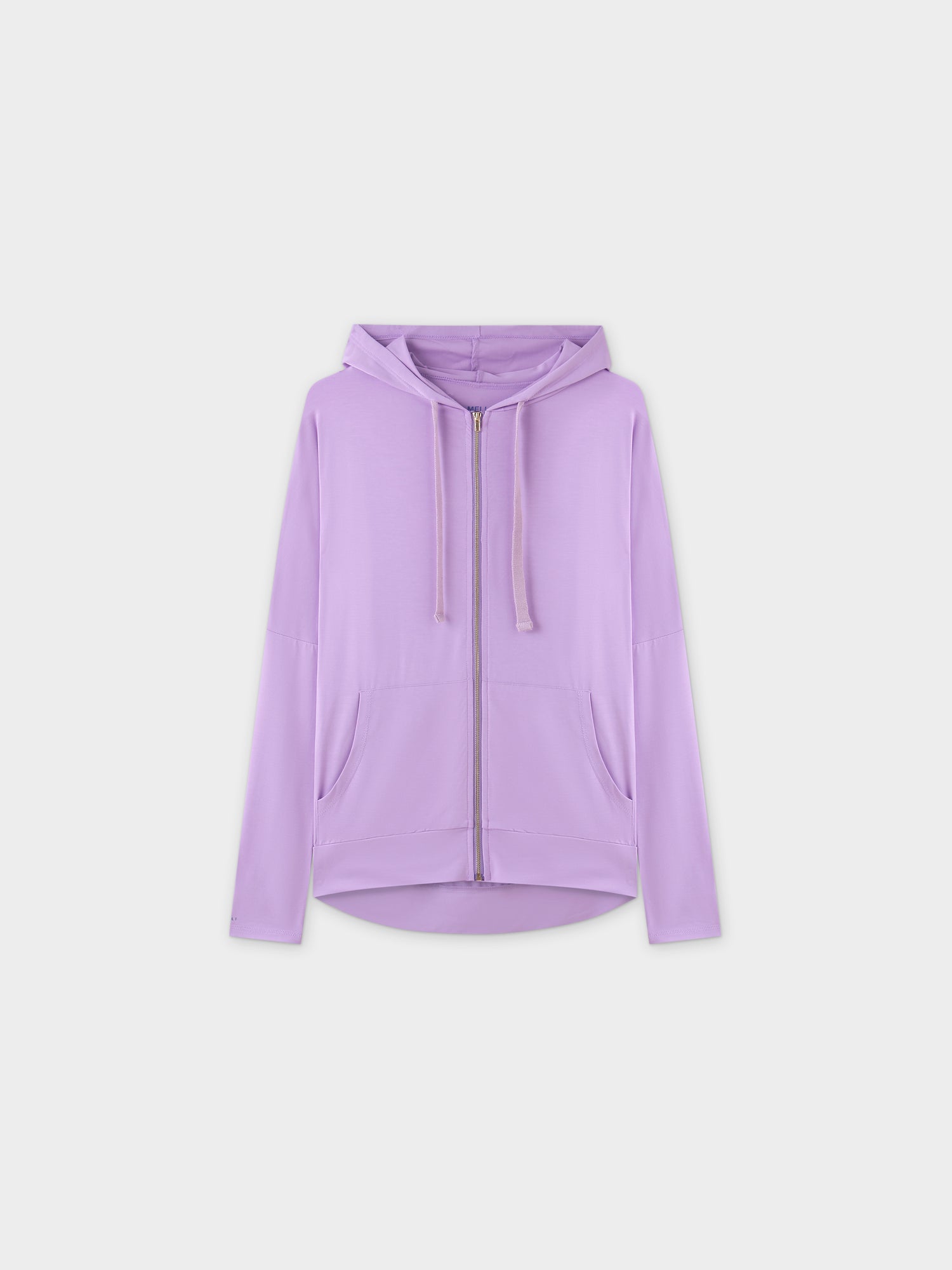 ZIP UP HOODIE-LAVENDER