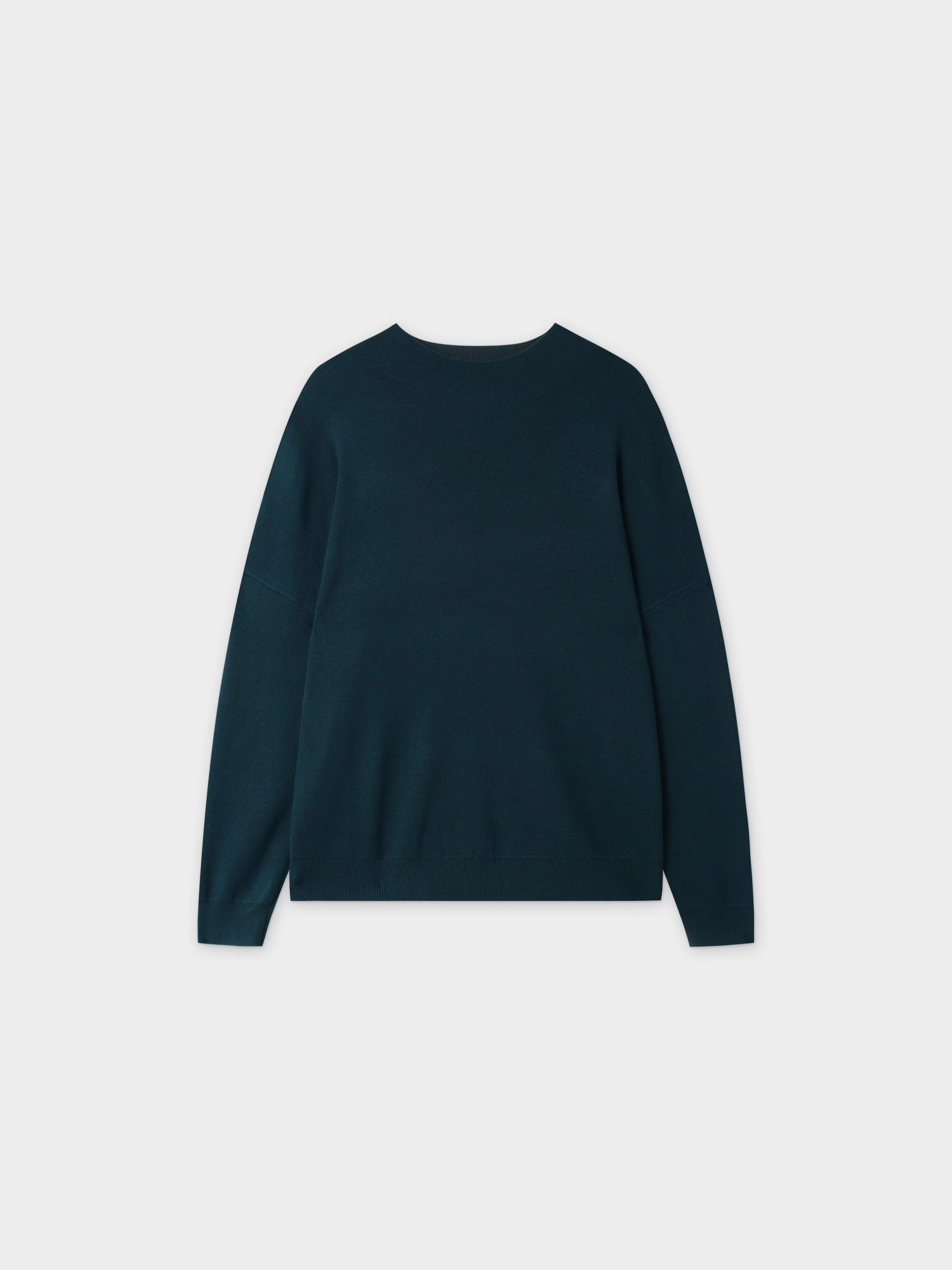 Oversized Soft Knit Sweater-Teal