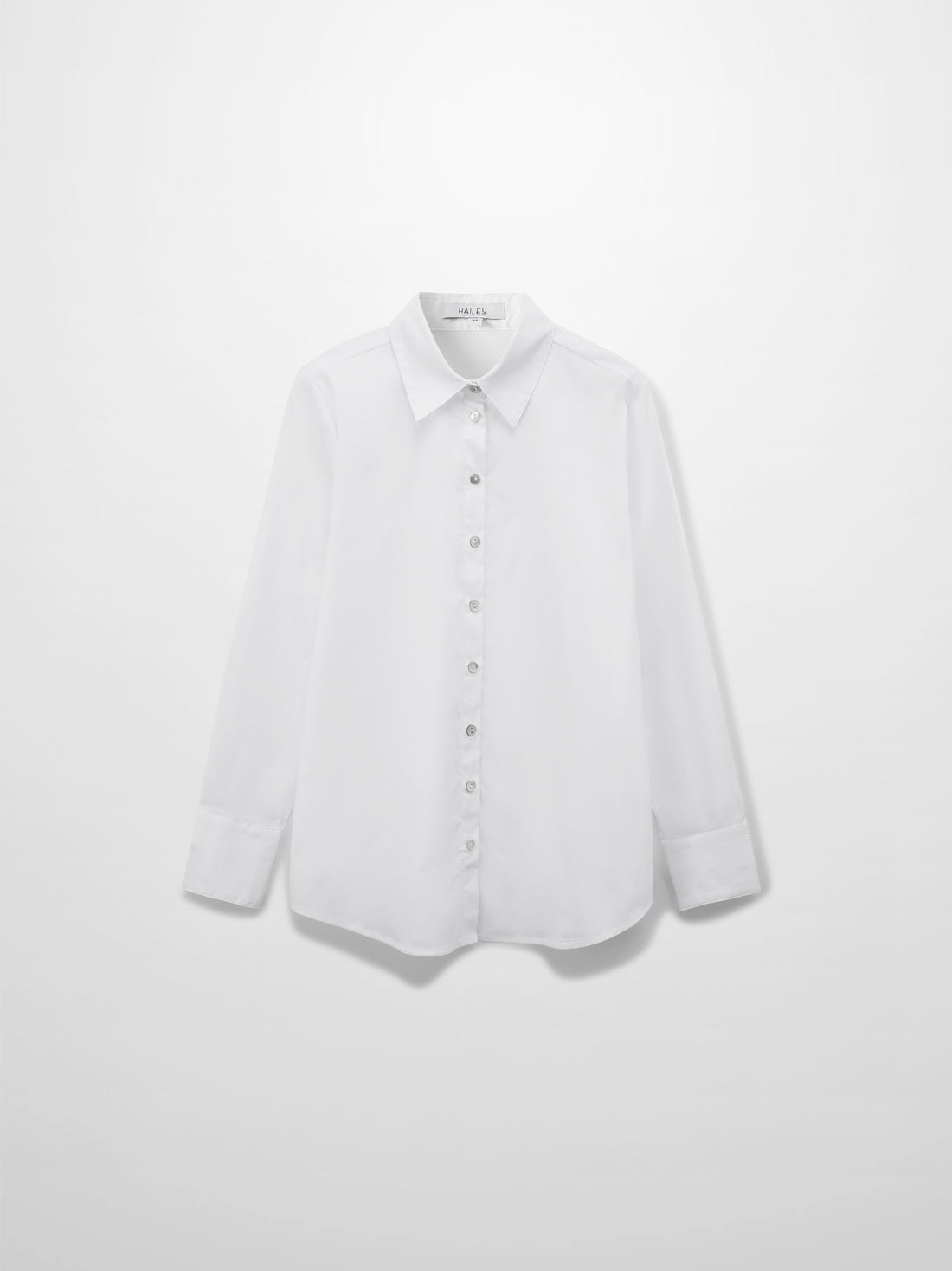 Cotton Button Down Blouse-White