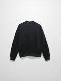 Embossed Crown Sweatshirt-Dark Heathered Grey