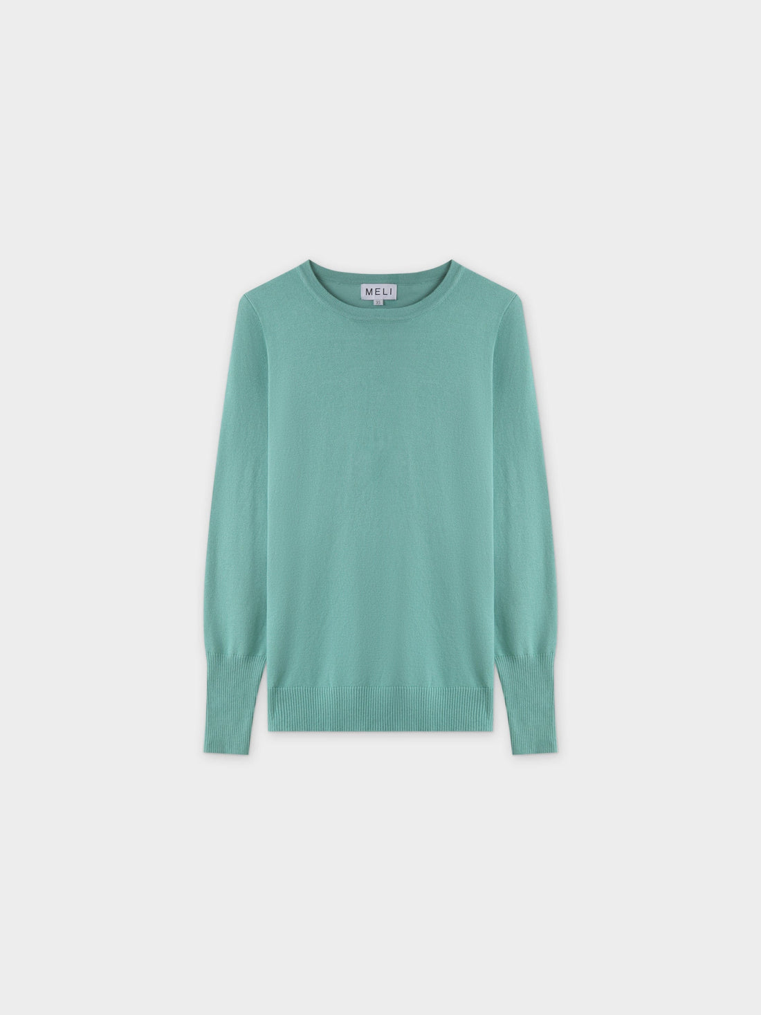Basic Crew Sweater LS-Seafoam
