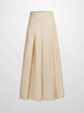 Lux Satin Pleated Skirt 37