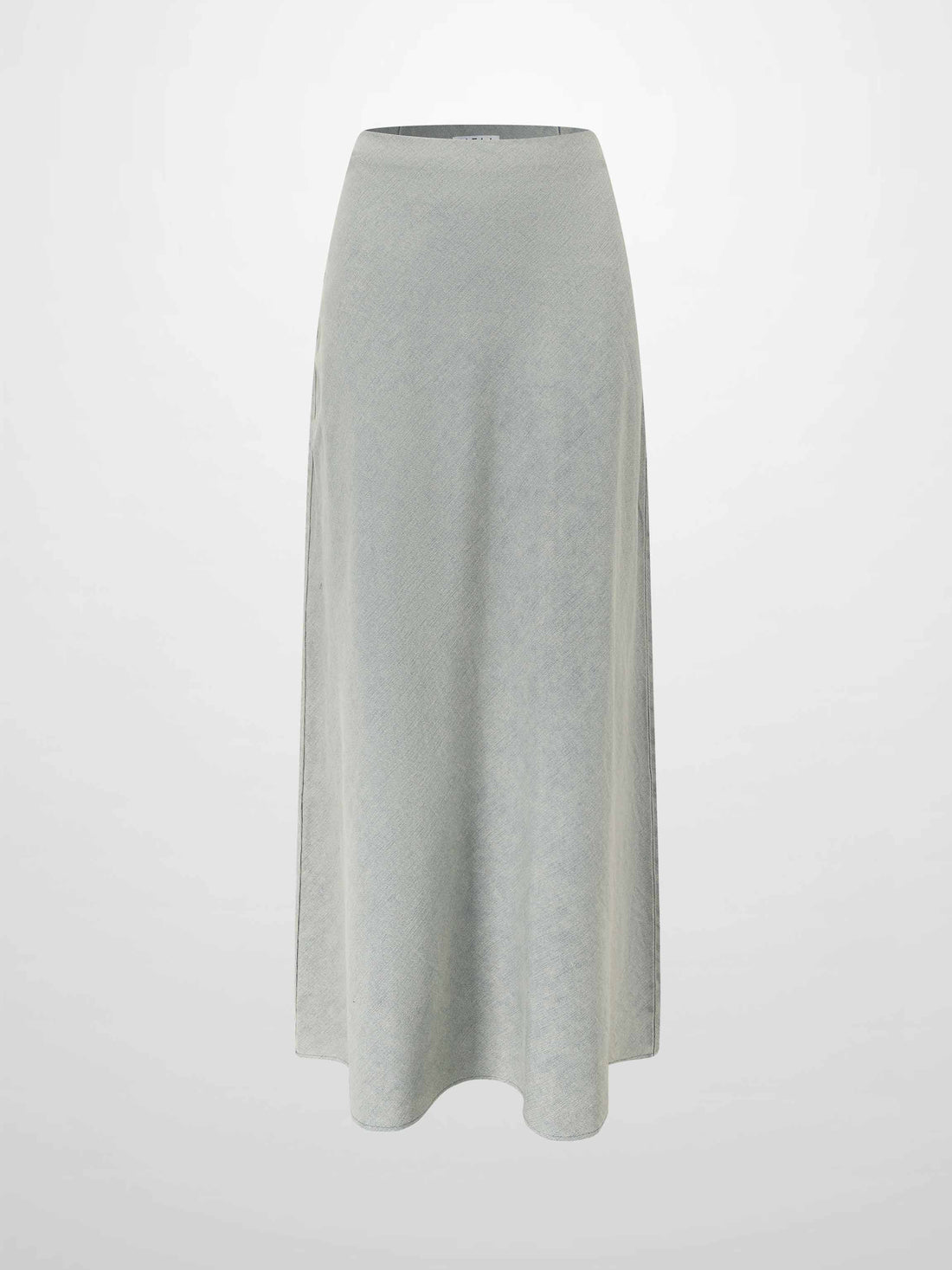 Classic Denim Skirt 37"-Light Blue