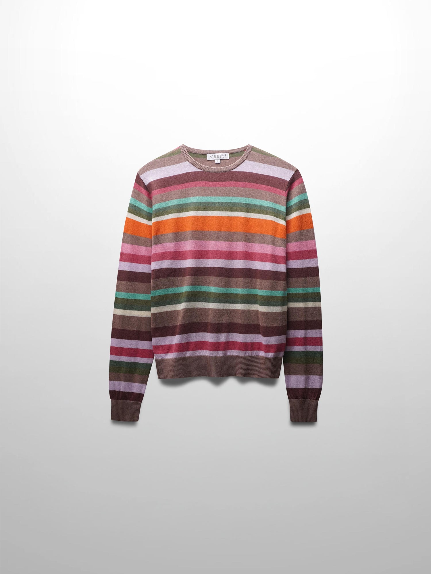 Printed Sweater-Rainbow Burst