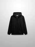 Bubble Sweatshirt Jacket-Black