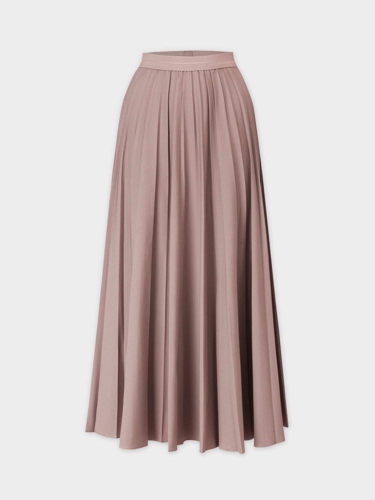 PLEATED SKIRT 37&quot;-LILAC