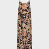 CREW NECK SLIP DRESS-PAISLEY