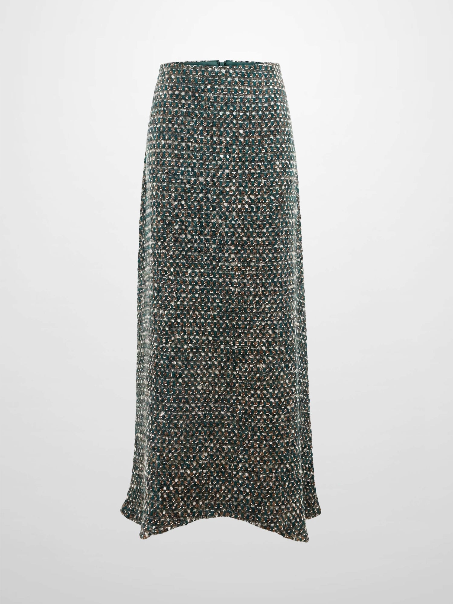 Aline High Low Skirt - Teal