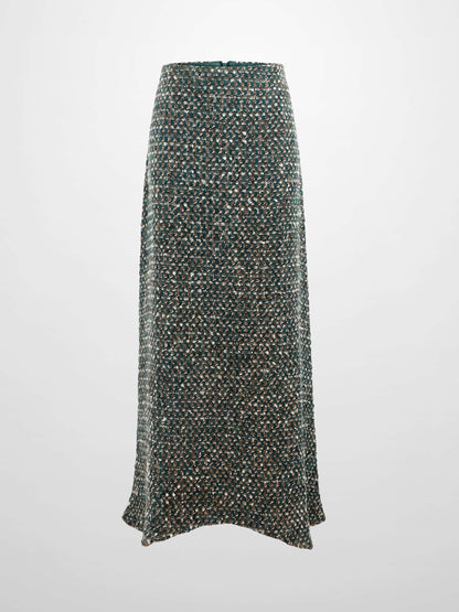 Aline High Low Skirt - Teal