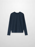 Ribbed High V Bomber-Navy