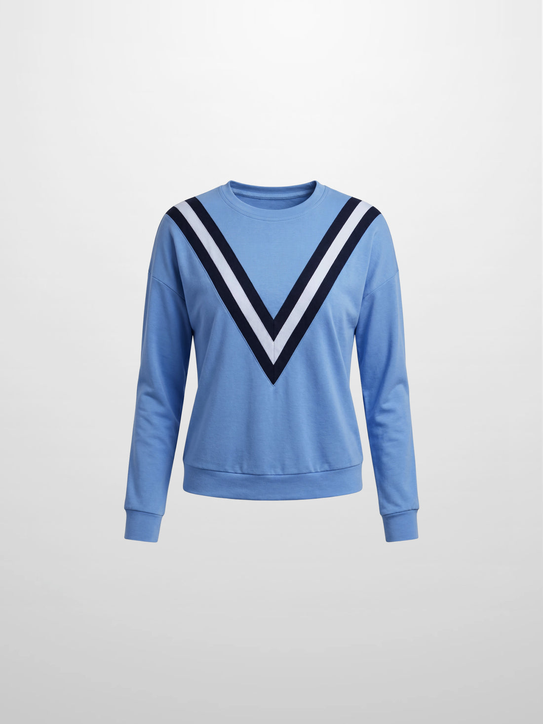 Varsity Bomber-Ocean Blue/Navy