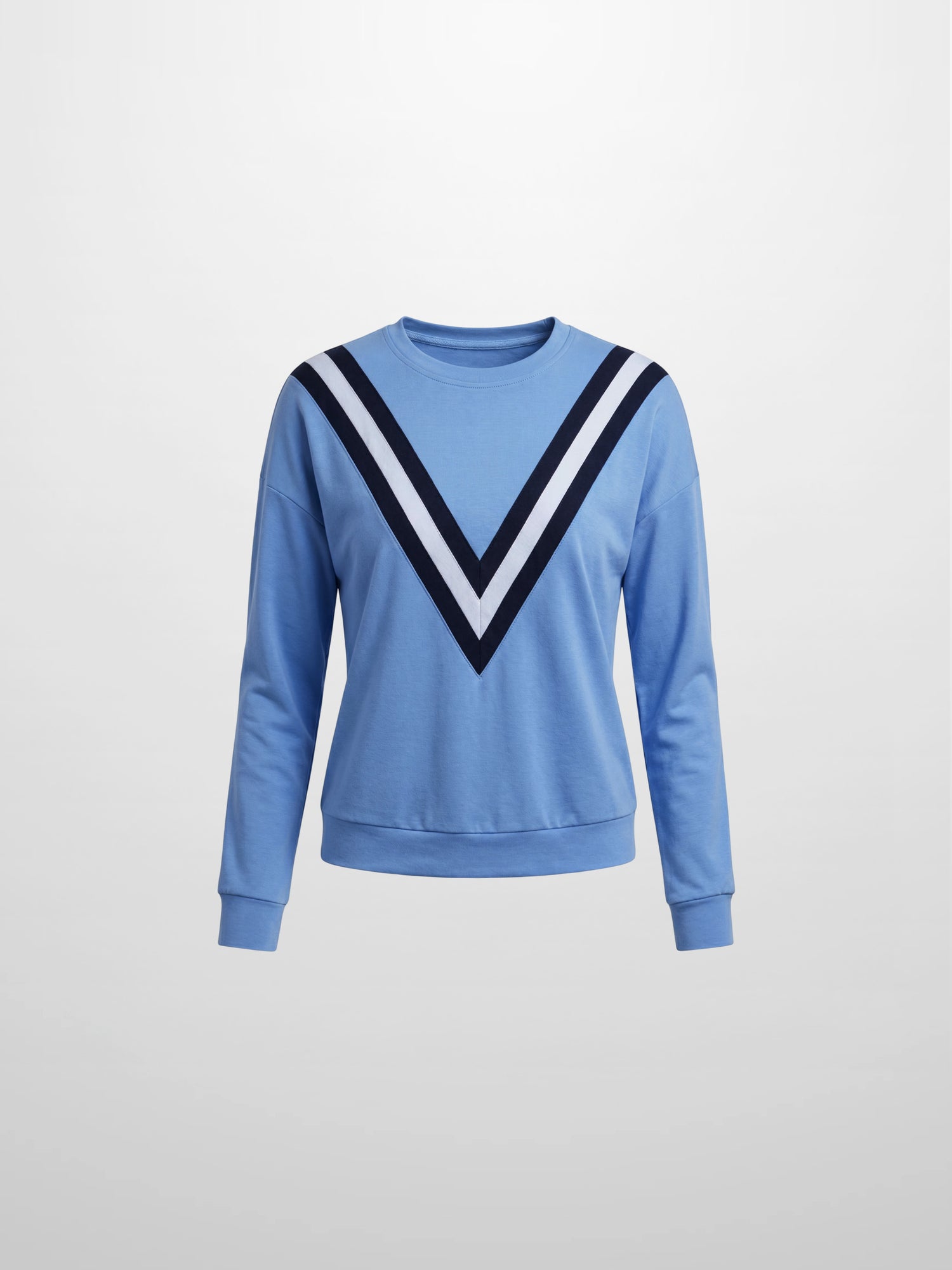 Varsity Bomber-Ocean Blue/Navy