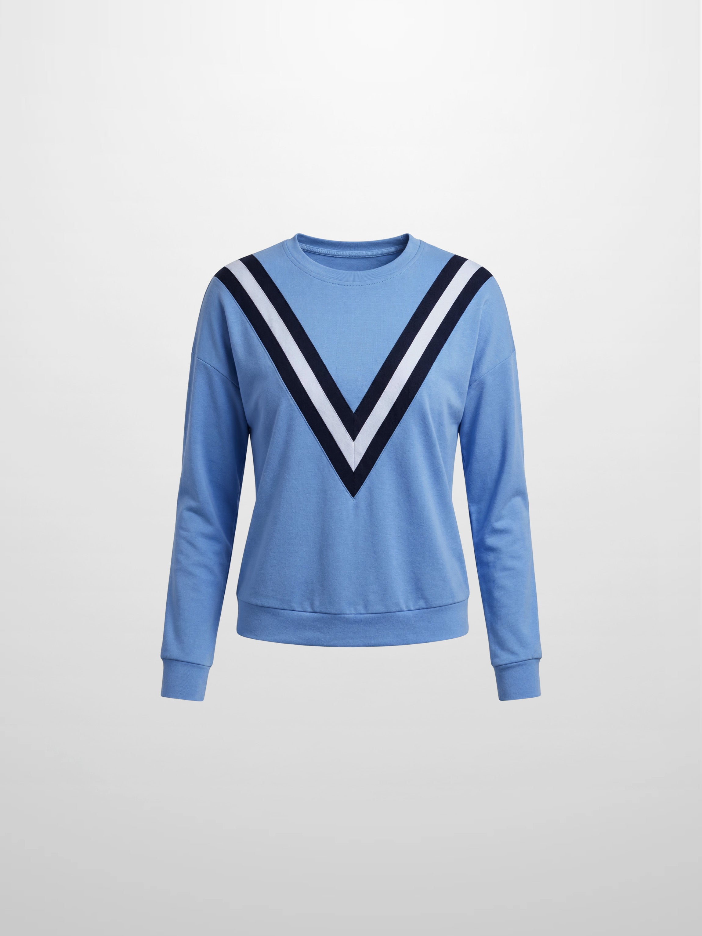 Varsity Bomber-Ocean Blue/Navy