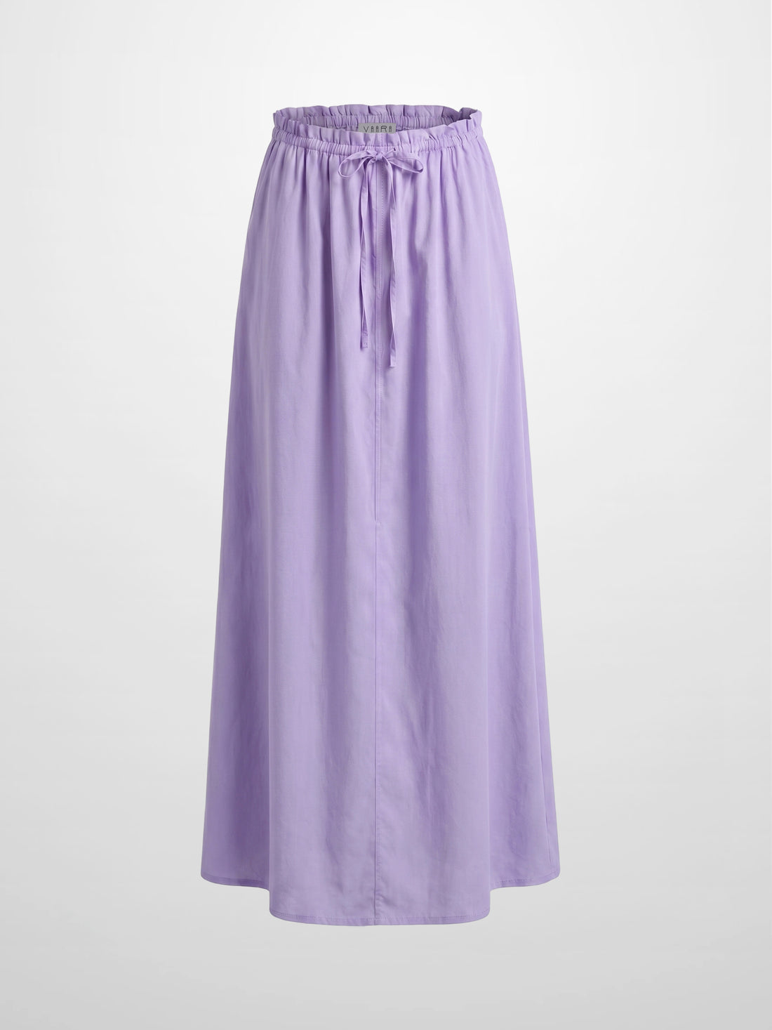 DRAWSTRING RUFFLE SKIRT-LAVENDER