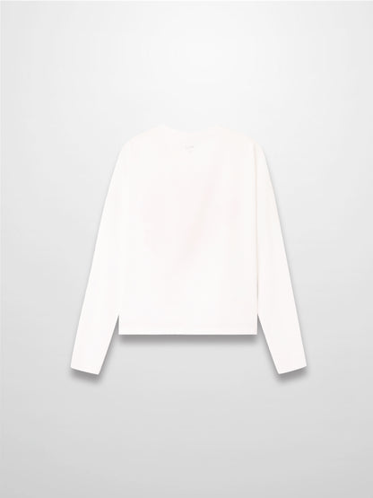 Motif Printed Tee-Pink Flower