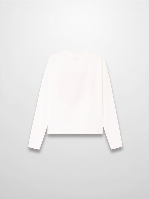 Motif Printed Tee-Pink Flower