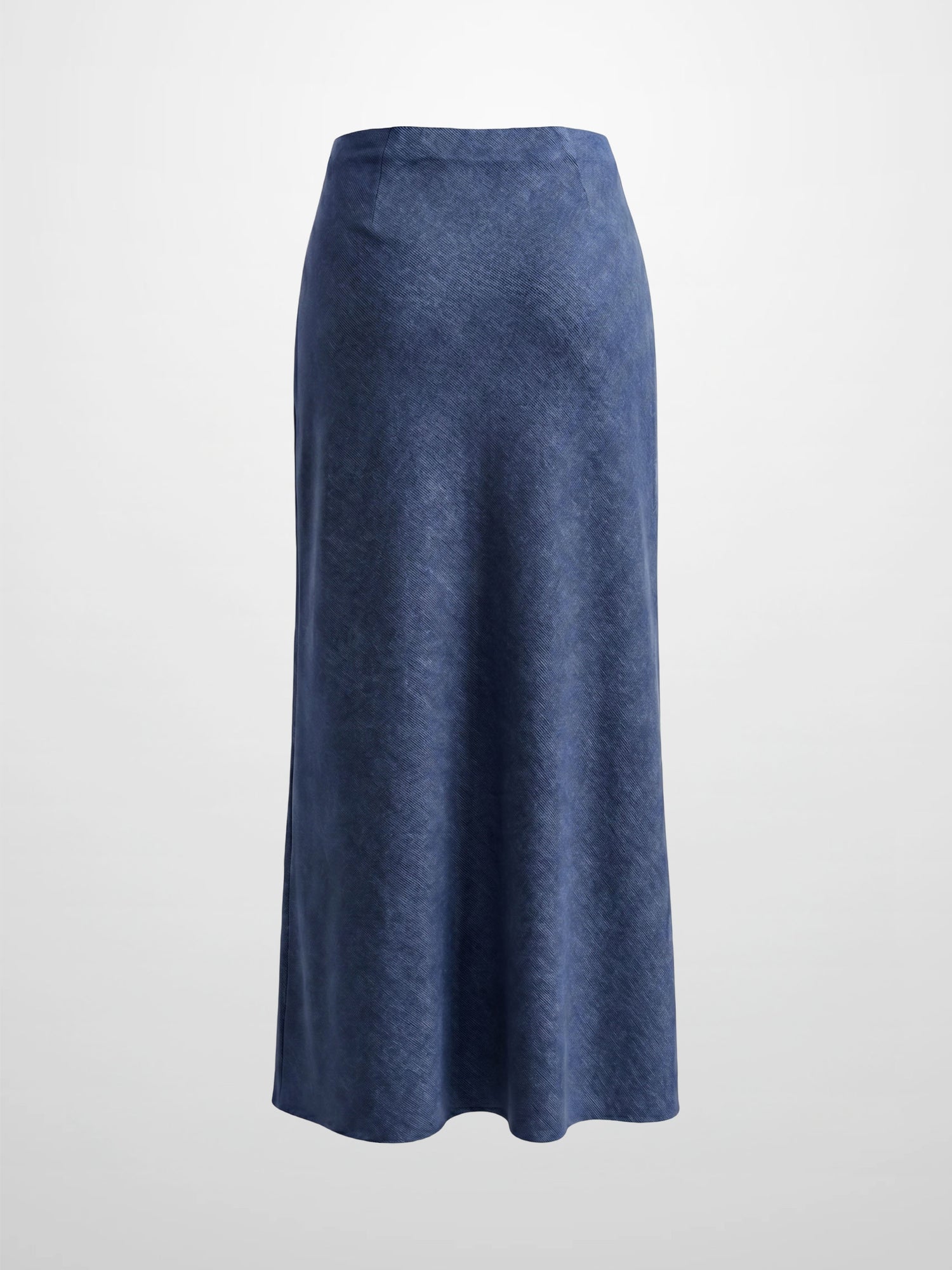 Classic Denim Skirt 37"-Medium Blue