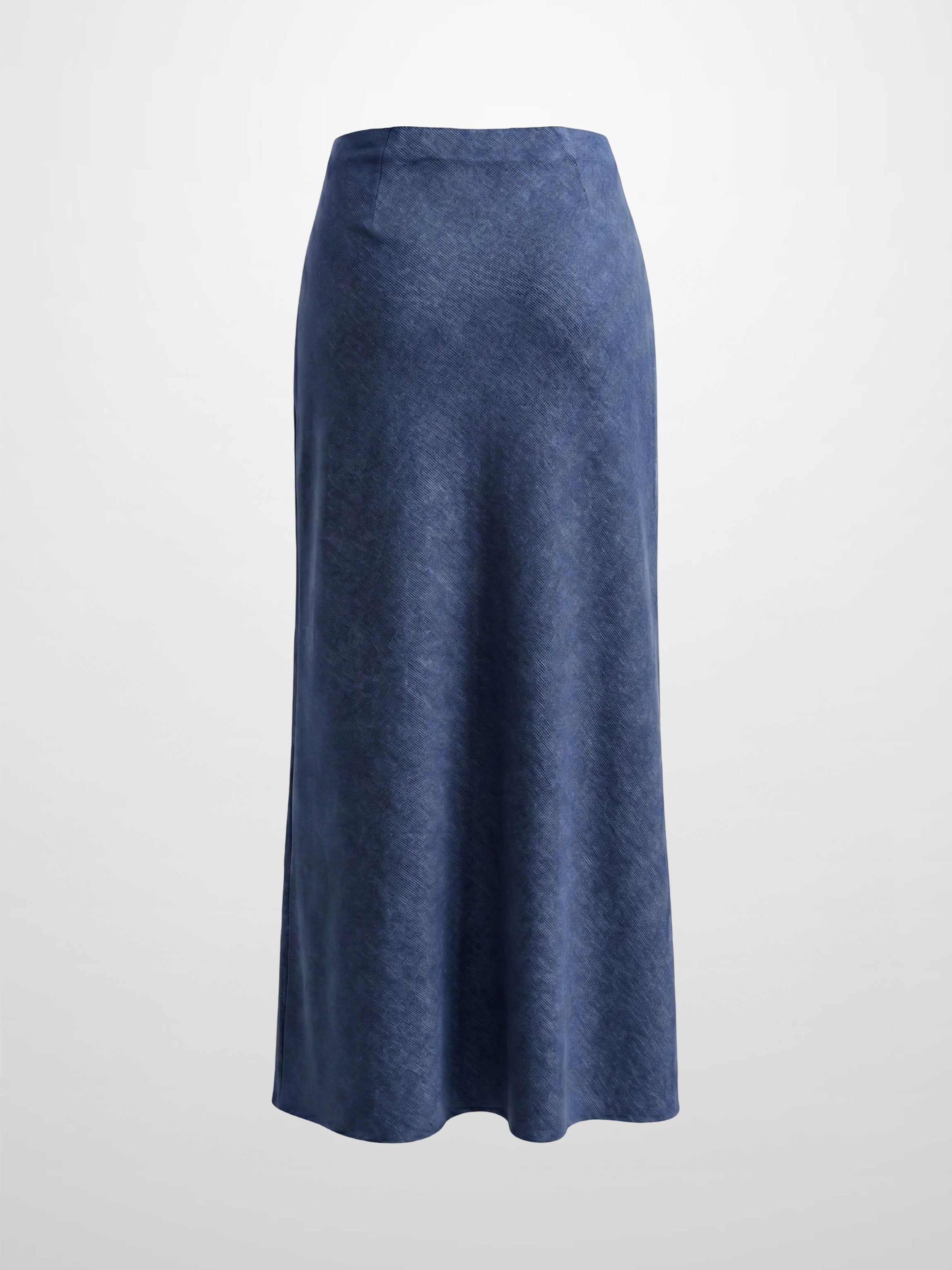 Classic Denim Skirt 37"-Medium Blue