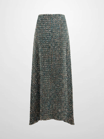 Aline High Low Skirt - Teal