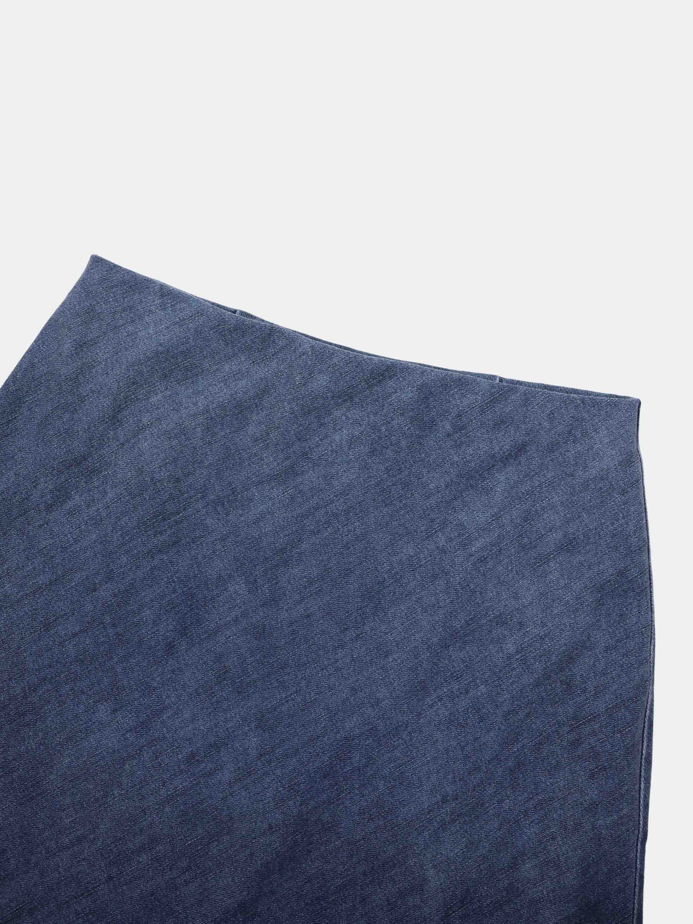 Classic Denim Skirt 37"-Medium Blue