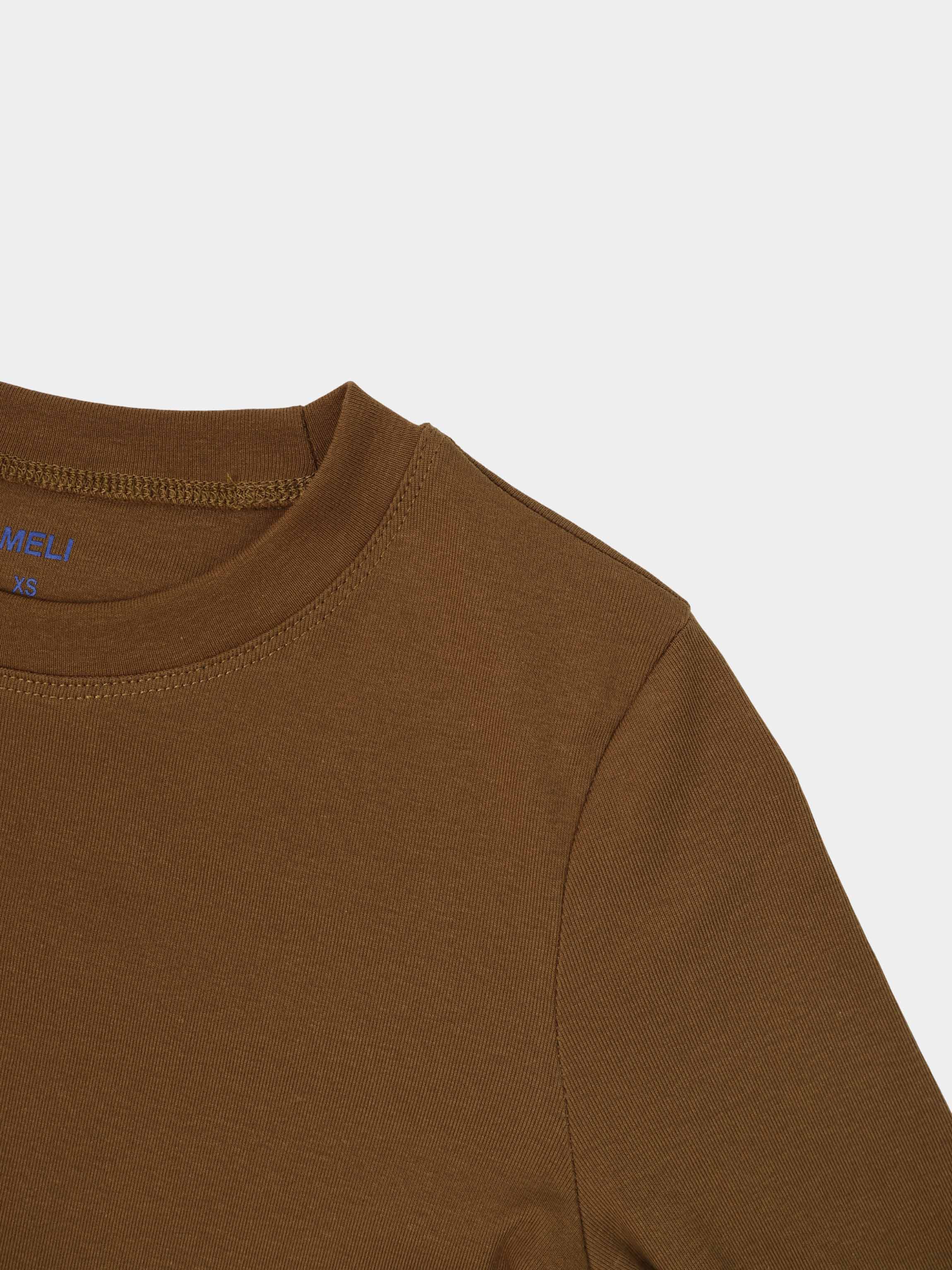 CLASSIC TEE LONG SLEEVE-MOCHA BROWN