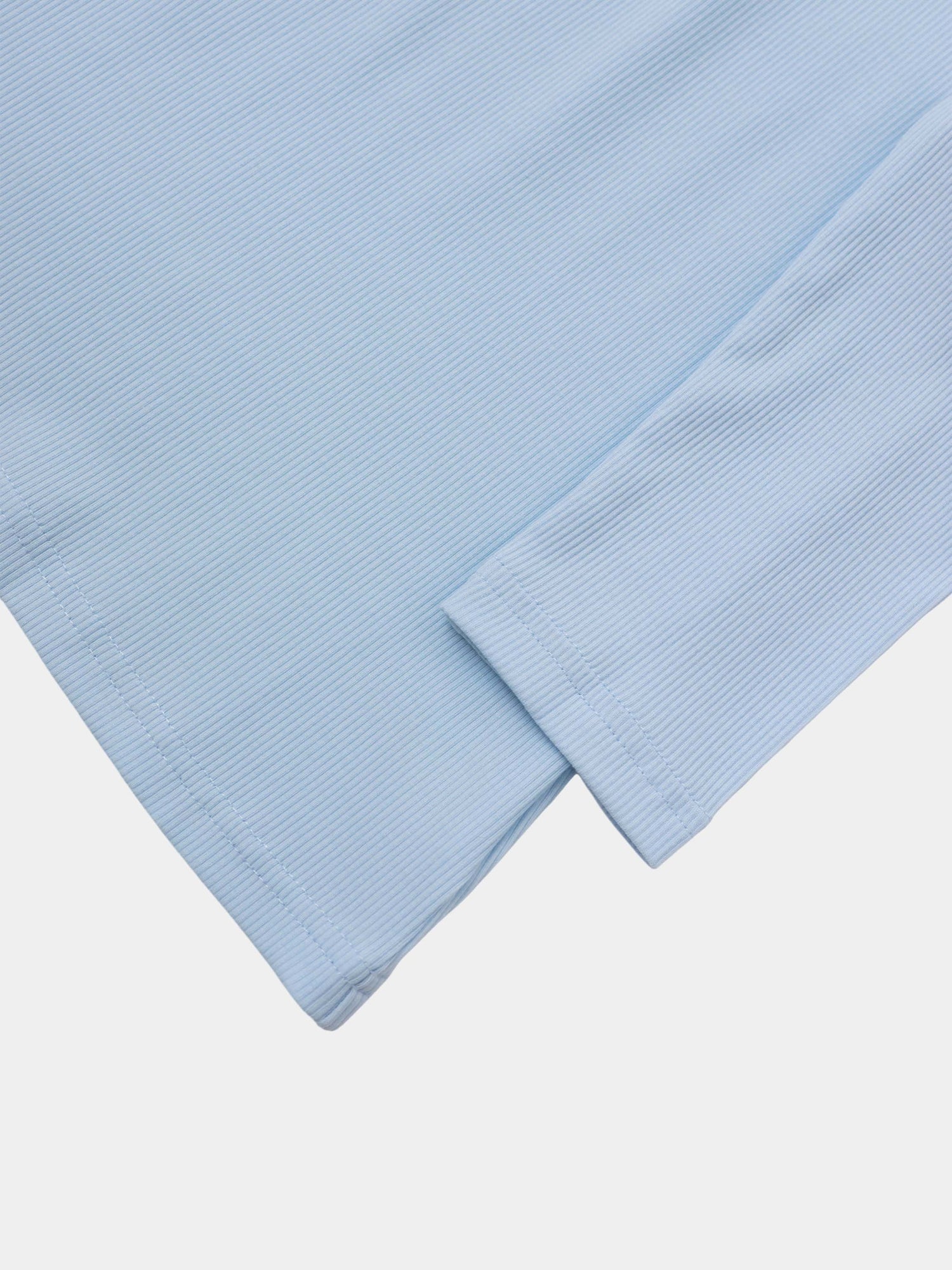 White Collar Polo-Blue