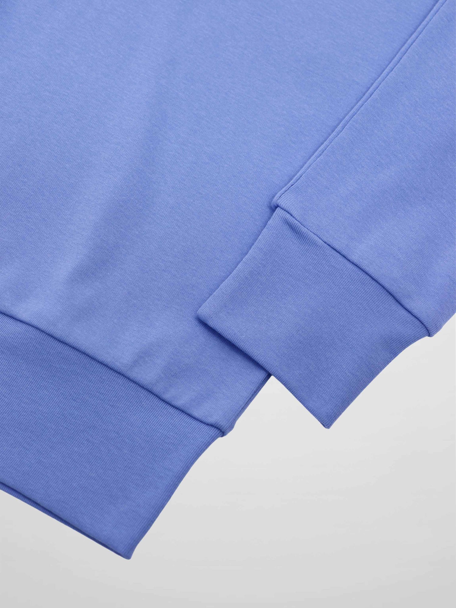 Collared Bomber Tee-Periwinkle