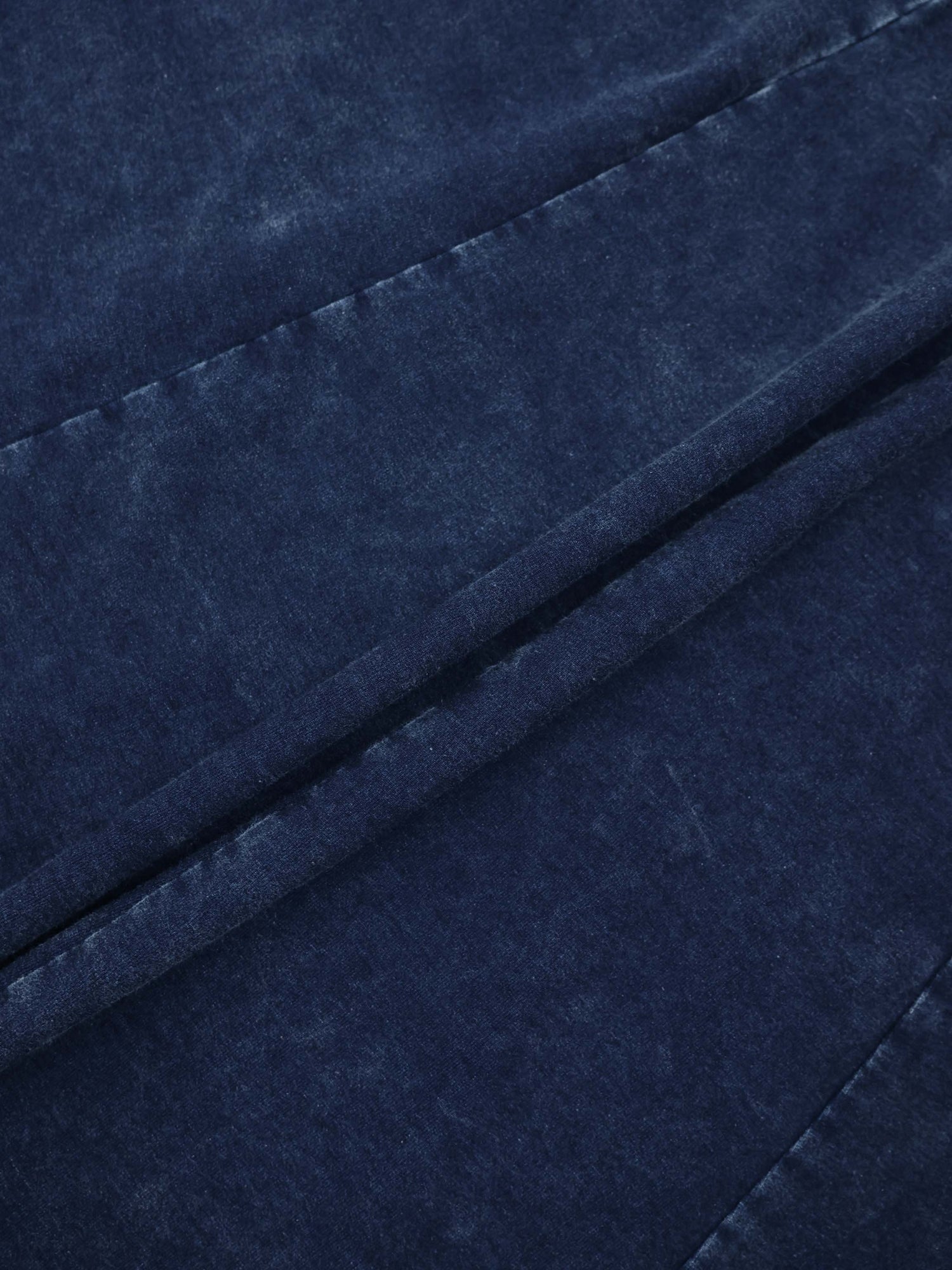 Paneled Flare Skirt 37"-Dark Blue Wash