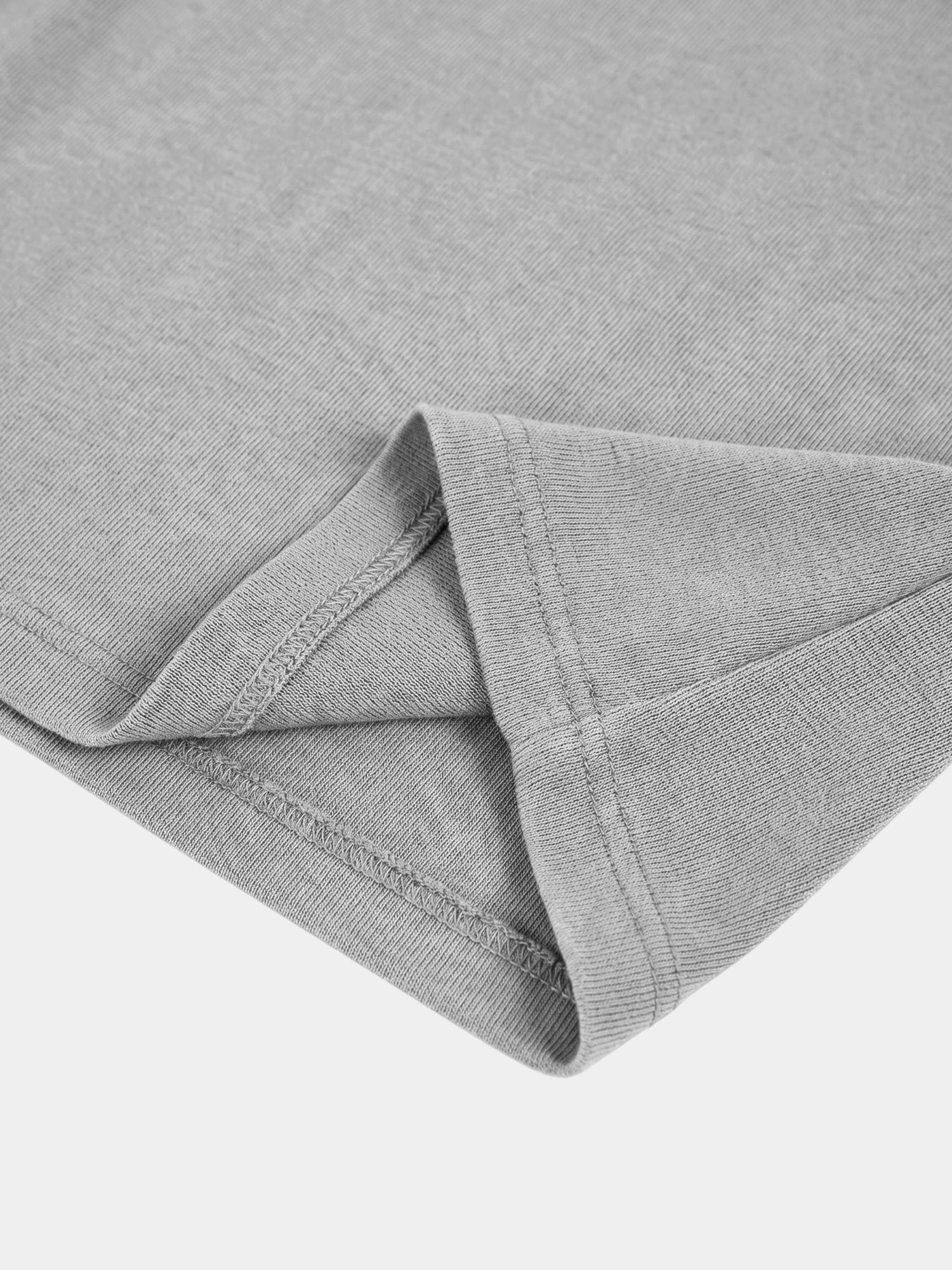 Ribbed Button Down Shirt-Heathered Grey