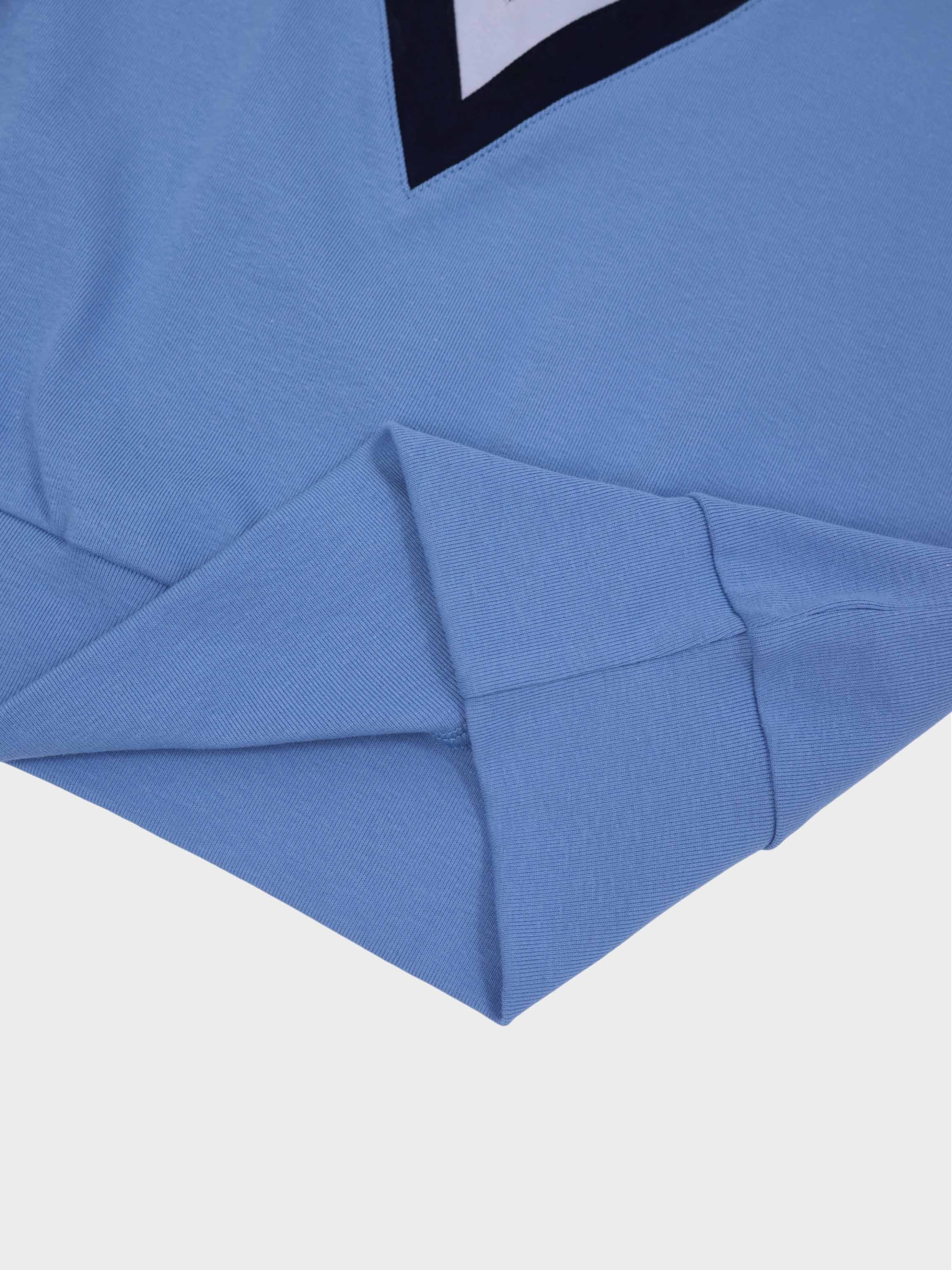 Varsity Bomber-Ocean Blue/Navy
