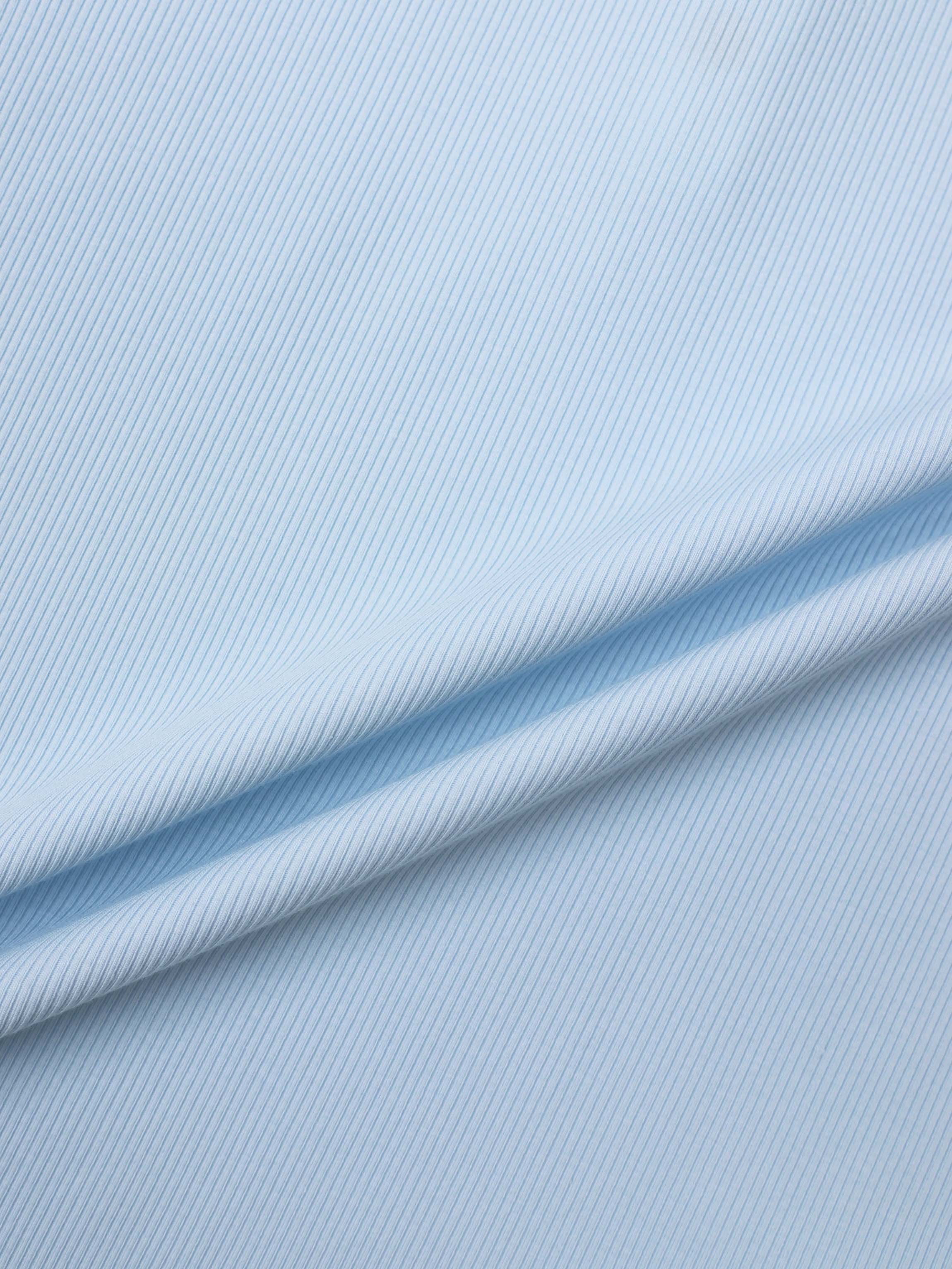 White Collar Polo-Blue
