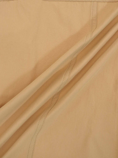 Cotton Crop Blouse-Sand