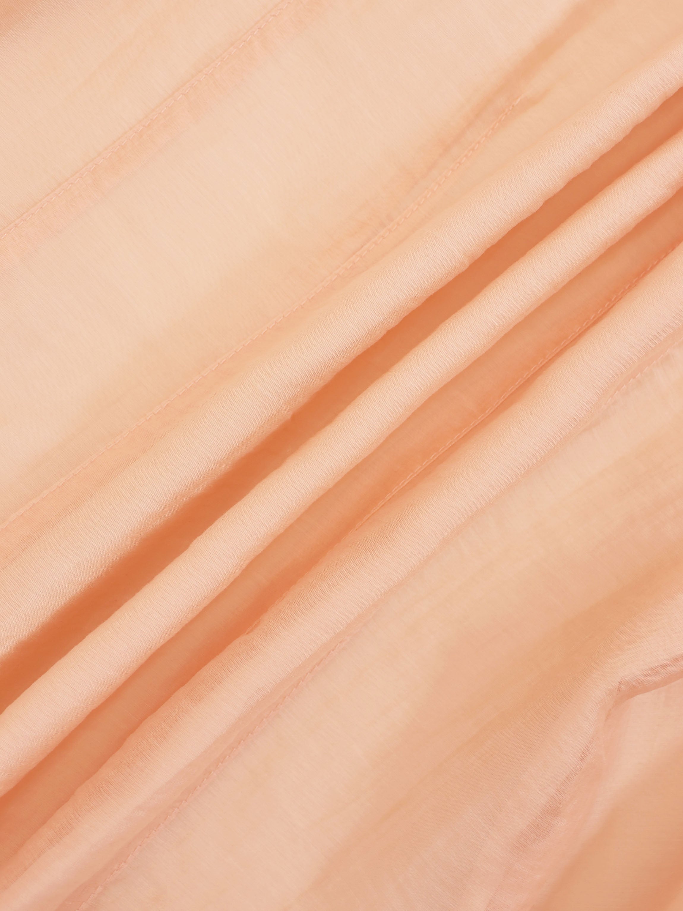 High V Neck Blouse-Oatmeal