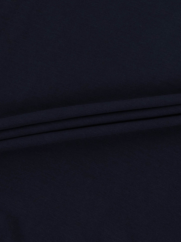 Crew Bomber Tee-Navy